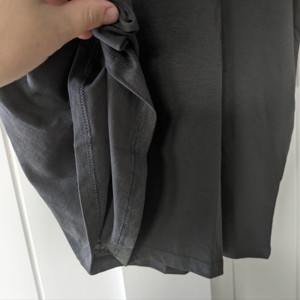 🌸 NWT Out Of Office Vintage Style Faded Black Tee from ban.do (SIZES L, XL, 1X) - Picture 6 of 10